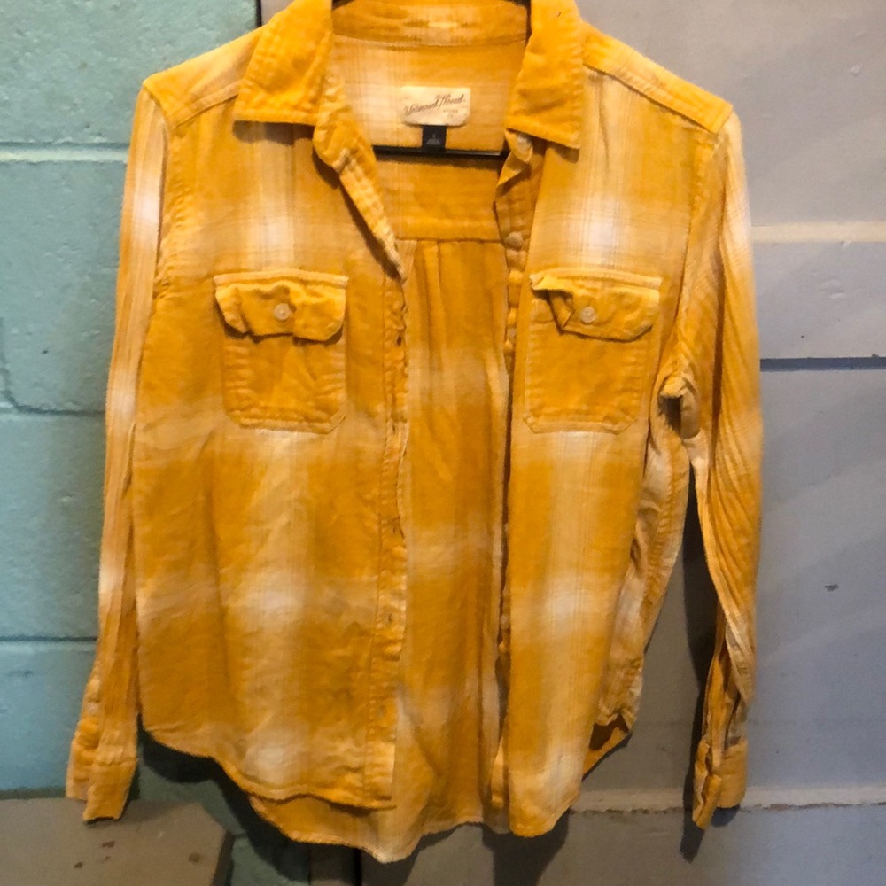 Yellow flannel